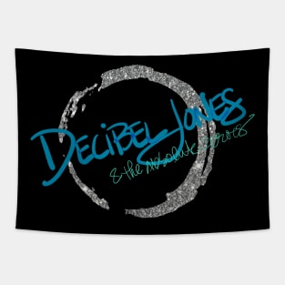 Decibel Jones & The Absolute Zeroes (Blue) Tapestry
