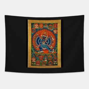 Yamantaka Tibetan Buddhist Deity Thangka Reproduction Tapestry