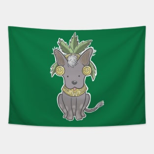 Aztec Xoloitzcuintle Tapestry