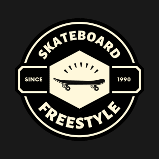 Skate freestyle X planche éclat T-Shirt