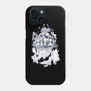 Moon world Phone Case