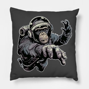 Astro Chimp 02 Pillow