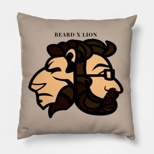 Beard x Lion Pillow