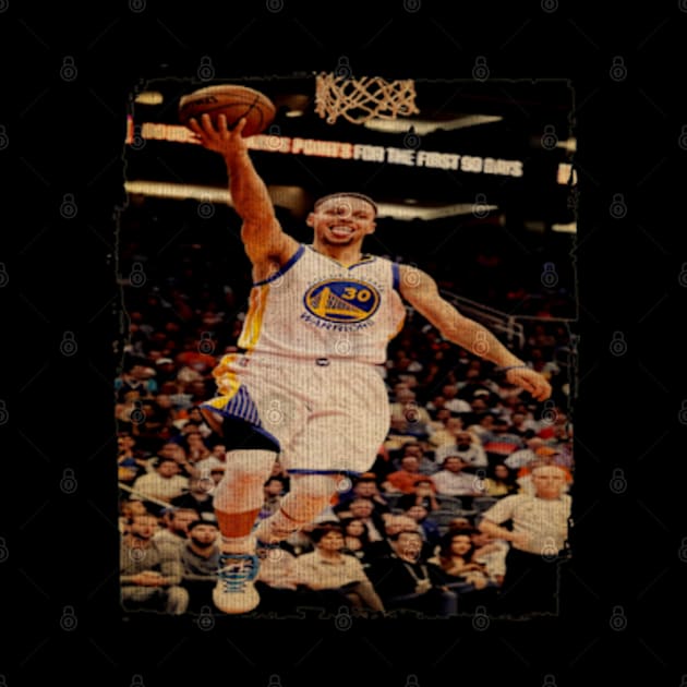 Stephen Curry Vintage by CAH BLUSUKAN