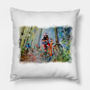 Mountain Biking Pillow