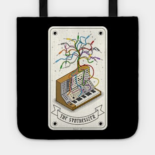 Modular Synthesizer tarot card Tote