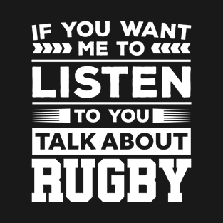 Talk About Rugby T-Shirt