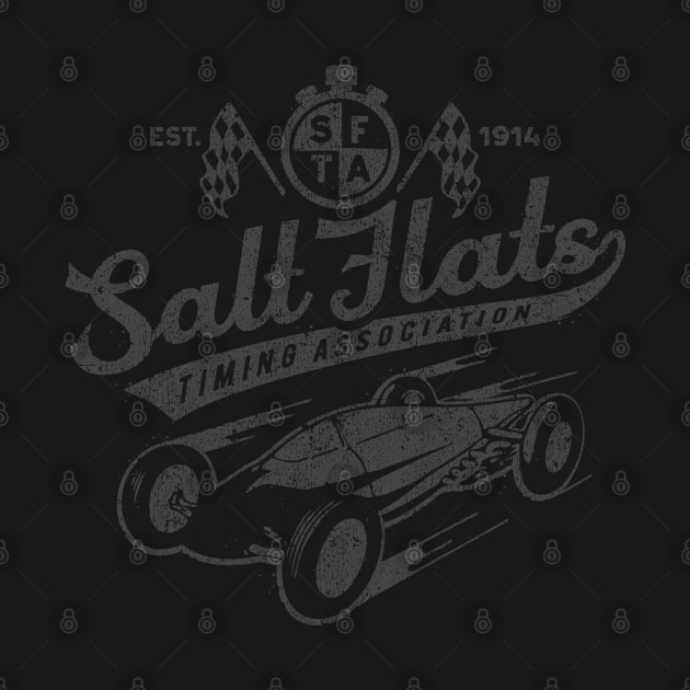 Salt Flats Land Speed Race Tee by artbitz