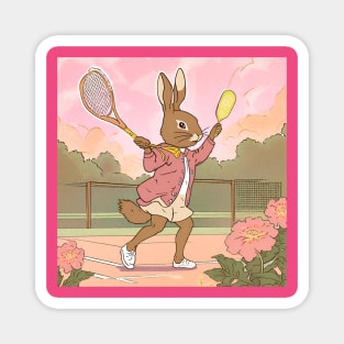 Funny Tennis Girl in the Tennis Tournament Italian Open Tennis Player Womens Tennis Sports Magnet