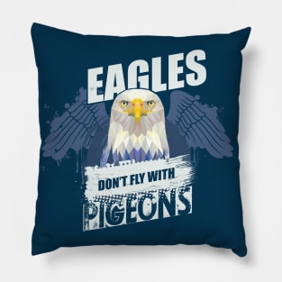 EAGLES & PIGEONS Pillow