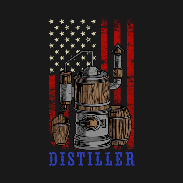 Distiller - Moonshiner Rumrunner Gift by biNutz