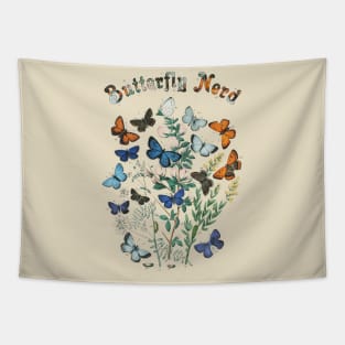 Butterfly Nerd Tapestry