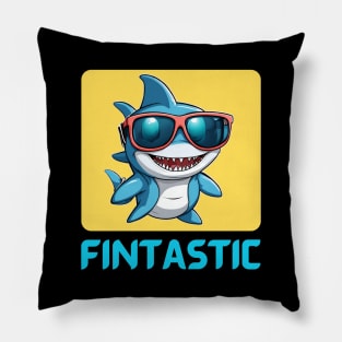 Fintastic | Shark Pun Pillow