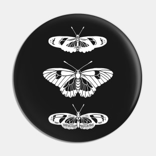 Butterfly Trio Pin