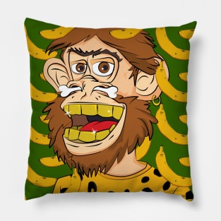 Banana Caveman Pillow