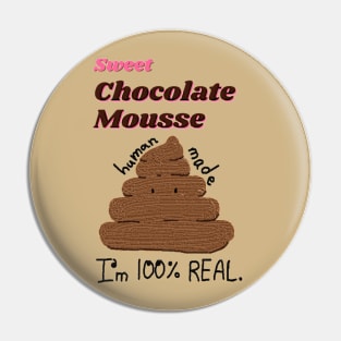 sweet chocolate mousse Pin
