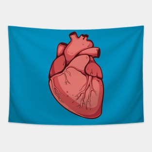 HEART Artwork ( Vector Art Style ) Tapestry