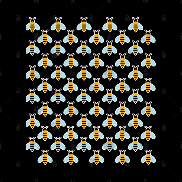 Vintage Bees Pattern by Praizes