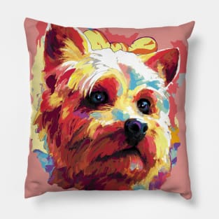 Yorkshire Terrier Dog Pillow