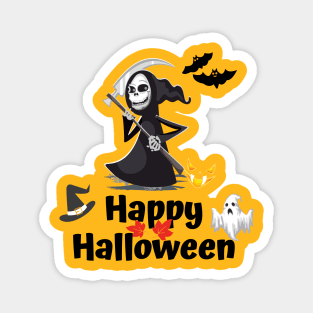 Happy halloween T-shirt, Halloween T-shirt. Magnet