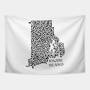State of Rhode Island Maze Tapestry