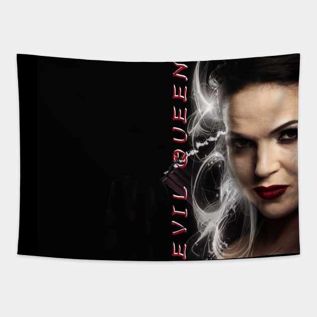 lana Parrilla the evil queen Tapestry by willow141