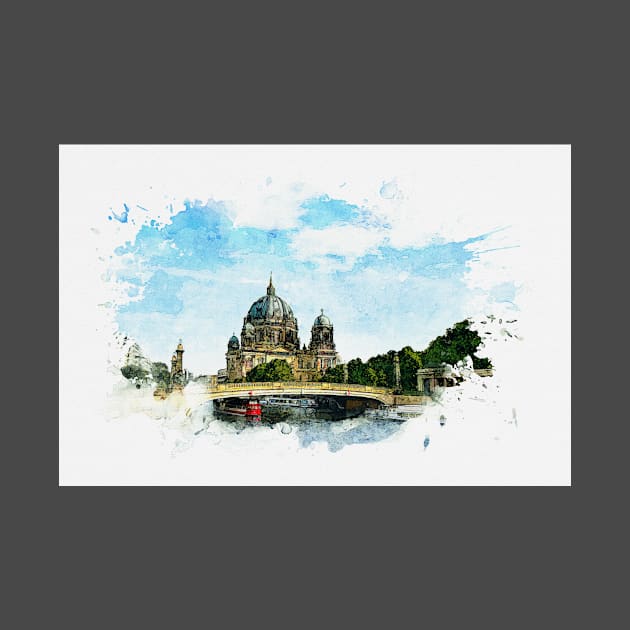 Berlin - Watercolor Effect by ArticaDesign