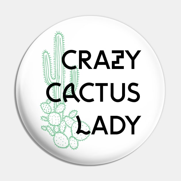 Crazy Cactus Lady Pin by brookyss