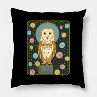 MID CENTURY GOTHIC Barn Owl Pillow