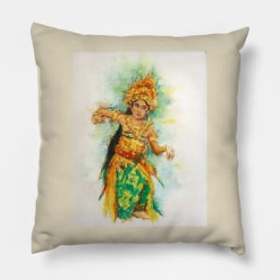 Balinese Dancer Pillow