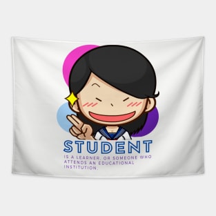 MINI-ME STUDENT GIRL Tapestry