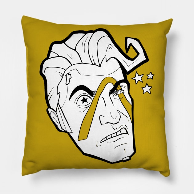 Handsome Jack Pillow by franniie