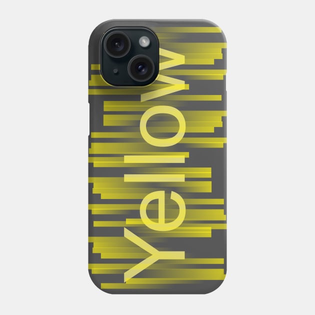 Yellow Phone Case by ganola