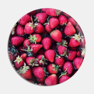 Summer Strawberries Pin