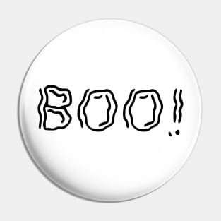 Ghostly Boo! Pin