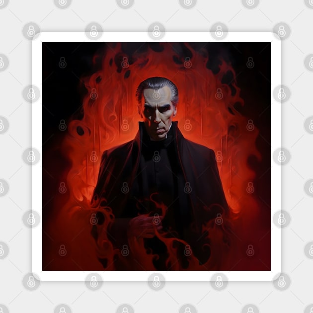 Christopher Lee Magnet by Kary Pearson