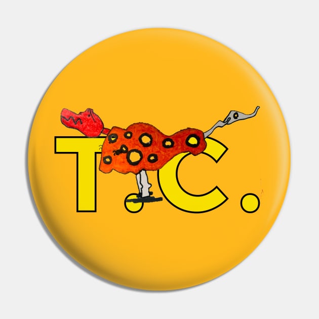 T.C. The T-Rex from Beautiful Weirdos Pin by Elvira Khan