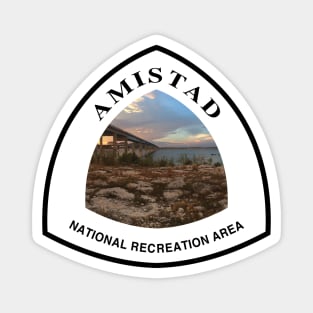 Amistad National Recreation Area trail marker Magnet