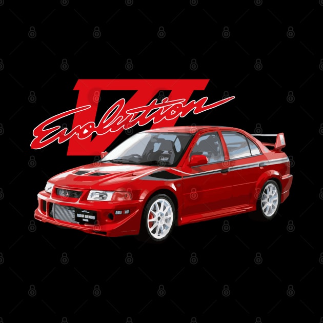 Mitsubishi Evolution VI Makinen Edition EVO TME by cowtown_cowboy