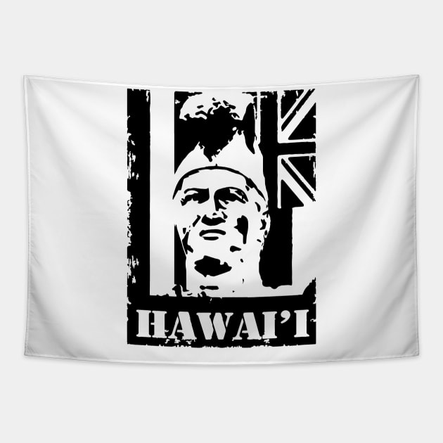 Hawai'i King Kamehameha by Hawaii Nei All Day Tapestry by hawaiineiallday