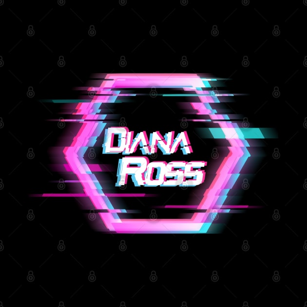 Glitch aesthetic | Exclusive - Diana Ross by PREMAN PENSIUN PROJECT