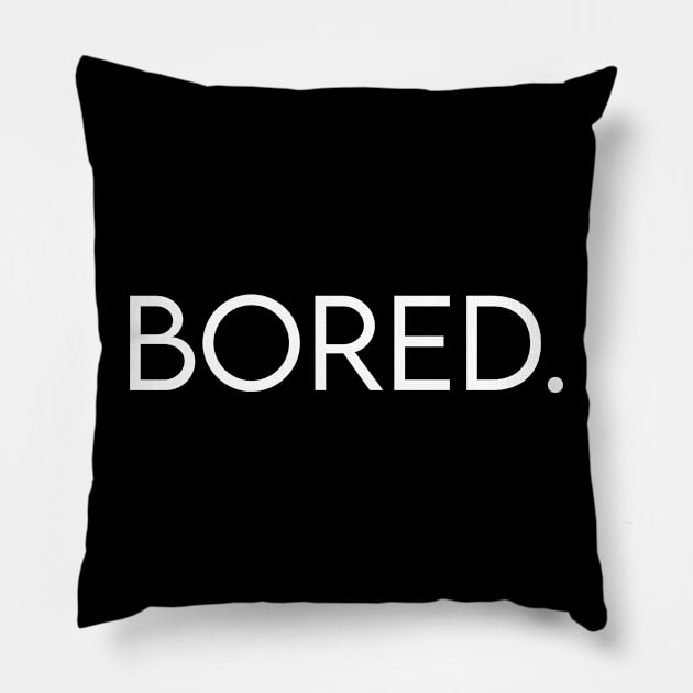 Bored Pillow by BrechtVdS