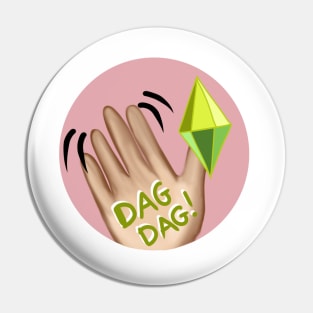 Dag Dag! Sims 4 Design Pin