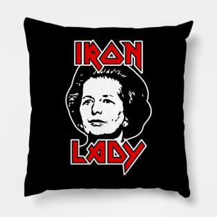 Margaret Thatcher Iron Lady Pillow