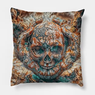 Echoes of Another Universe: Surreal Art Pillow