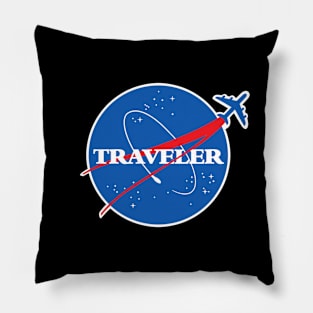 Interstellar Traveler Pillow