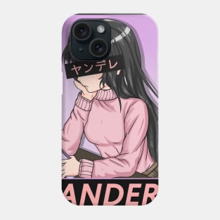 Yandere - Japanese Anime Girl T-Shirt Phone Case