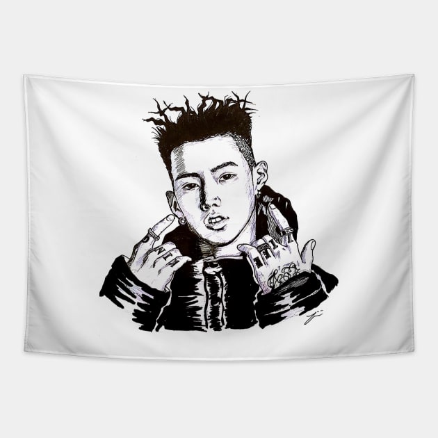 Jay park Tapestry by jamesjikim