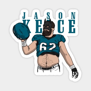 Jason Kelce Comic Style Magnet