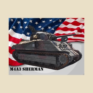 M4A3 Sherman tank T-Shirt